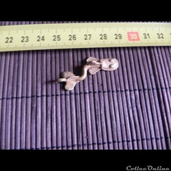poids à or forme figurative Akan poisson