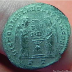 constantin I  VICTORIAE LAETAE PRINC PERP/ VOT 335/337