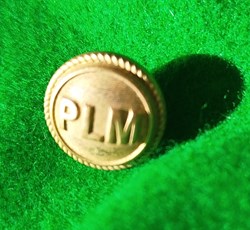 Bouton PLM Paris Lyon Marseille chemin de fer