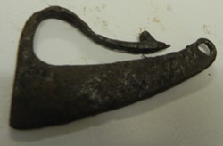 briquet  trouvé sur le champ de bataille de Nicopolis.  1396.