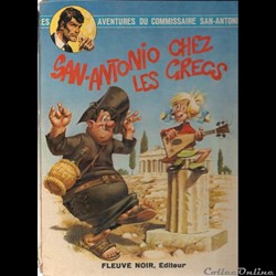 SAN-ANTONIO  CHEZ LES GRECS