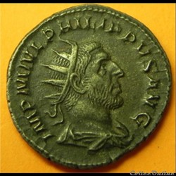 PHILIPPE Ier L'ARABE AEQVITAS AVG