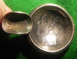cendrier Armadéo I Espagne 1871