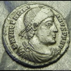 Valentinien I HSIS Ae3 GLORIA ROMANORVM