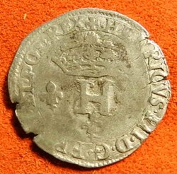 HENRI III Double sol parisis 1578   Paris A