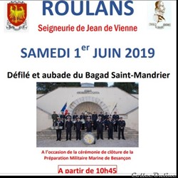 Aubade  du bagade de St Mandrier.
