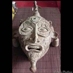 masque de bronze Akan
