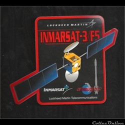 AUTOCOLLANT satellite INMARSAT-3/F7