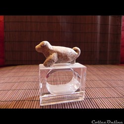 animal "CHIEN" , TERRE CUITE