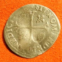 HENRI IV  Douzain aux deux H,