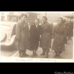 arrivée à Strasbourg Janvier 1953