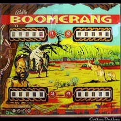 Manuel Réparation Flipper Boomerang Bally
