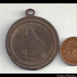 La médaille de Saint Benoît. 18éme S
