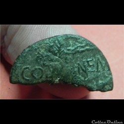 demi dupondius de Nîmes