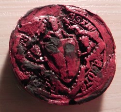 SIMON DE MONTBELIARD MONTFAUCON copie , sceau