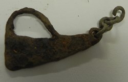 briquet  trouvé sur le champ de bataille de Nicopolis.  1396.