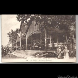 carte postale de Blida  le marché européen