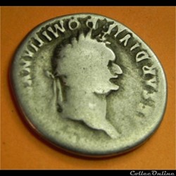 TITUS Domitien césar denier