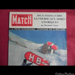 Paris Match 1951 Corée  photo  Jésus  en plein bombardement