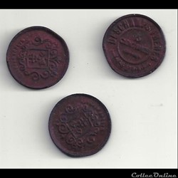 monnaie-lessive  Déchamps frères     bleu de REKITT  5 centimes