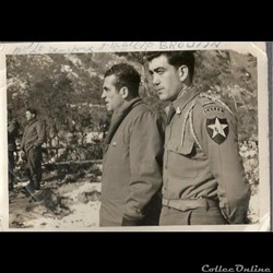 médecin  Lieutenant DENEPOUX  le médecin  Capitaine  BROUTIN guerre de  Corée  1952