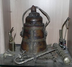 pot à Tsampa  (farine d'orge grillée)