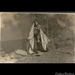 guerre de  Corée  1952 photo du médecin colonel DEYME
