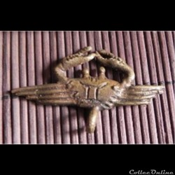 poids à or forme figurative crabe