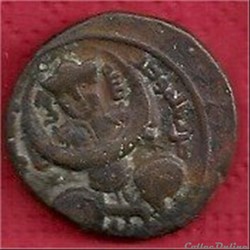 monnaie de la Dynastie Zengides Dirham de Mosul Mossul