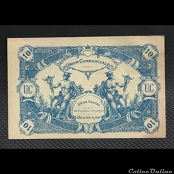 10 francs BESANCON union commerciale mars 1938