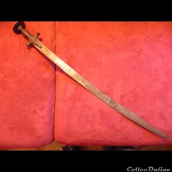 sabre indo-persan Talwar indien, époque XIXème siècle