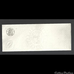 papier timbre  France 1892  lettre  de change