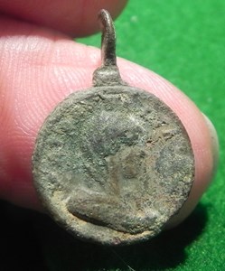 petite médaille religieuse fin XVIII