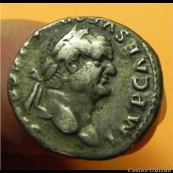 denier VESPASIEN PONTIF - MAXIM
