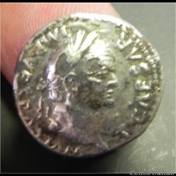 Vespasien denier COS VI