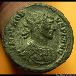 PROBVS   ADVENTVS AVG  ROME   R*Z