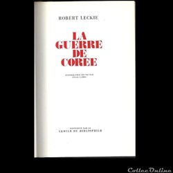 La guerre de Corée  Robert Leckie