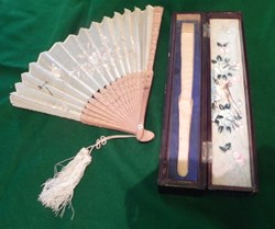 ÉVENTAIL  japon XXème