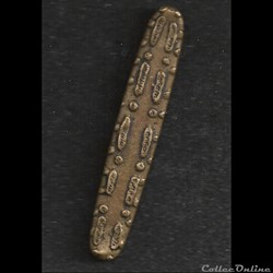monnaie   langue de tigre ou sangsue