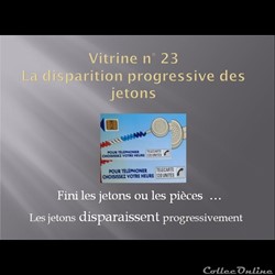 jeton   sa fin?  vitrine 23