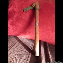 Recade Fon du Dahomey/Bénin. Sceptre de messager