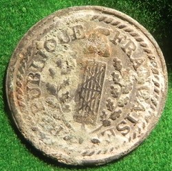 bouton  République Française
