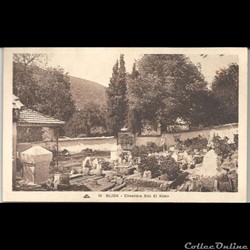 carte postale de Blida  Cimetière Sidi EL Kébir