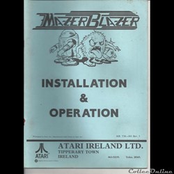 manuel instalation jeu ATARI EMAZER BLAZER