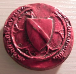 JEAN II DE CHALON AUXERRE copie , sceau