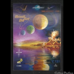 AUTOCOLLANT ARIANESPACE KOUROU VOL N° 131
