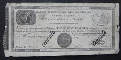 caisse d'échange des monnaies Rouen ANNULE