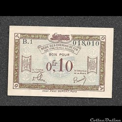0.10 franc régie des chemins de fer