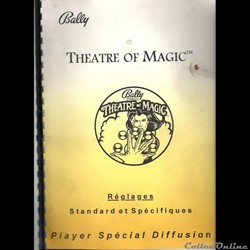 manuel flipper pinball THEATRE OF MAGIC BALLY