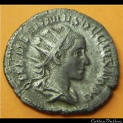HÉRENNIUS ÉTRUSCUS SPES PVBLICA.